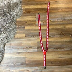 Canada Maple Leaf Suspenders Youth XL to Men’s Small